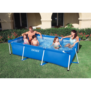Каркасный бассейн Intex 28272 Rectangular Frame Pool 300x200x75