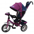 Детский велосипед трехколесный FORMULA 3 (фиолетовый)