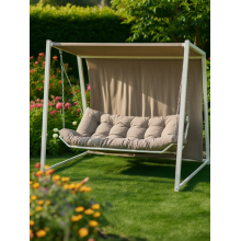 Садовые качели ПИК Монако 001 + москитная сетка, 210х165х191