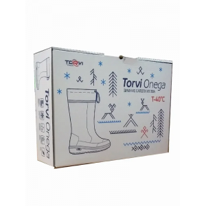 Сапоги женские "TORVI Онега", ЭВА, подошва ТЭП, 4-слойный вкладыш (мех), -40°С, белый 37 размер 