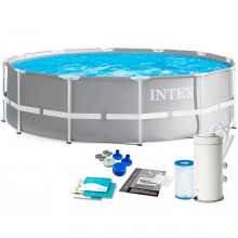 Каркасный бассейн Intex 305 x 99см 26706 с фильтр-насосом 2000 л/ч
