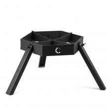 Тренога-подставка костровая СЛЕДОПЫТ, макс. нагрузка до 110 кг, разборная, в чехле PF-CAM-04