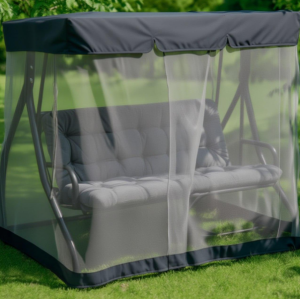 Качели садовые ПИК Лючия Серый 211 х154,3х160 (тафтинг)